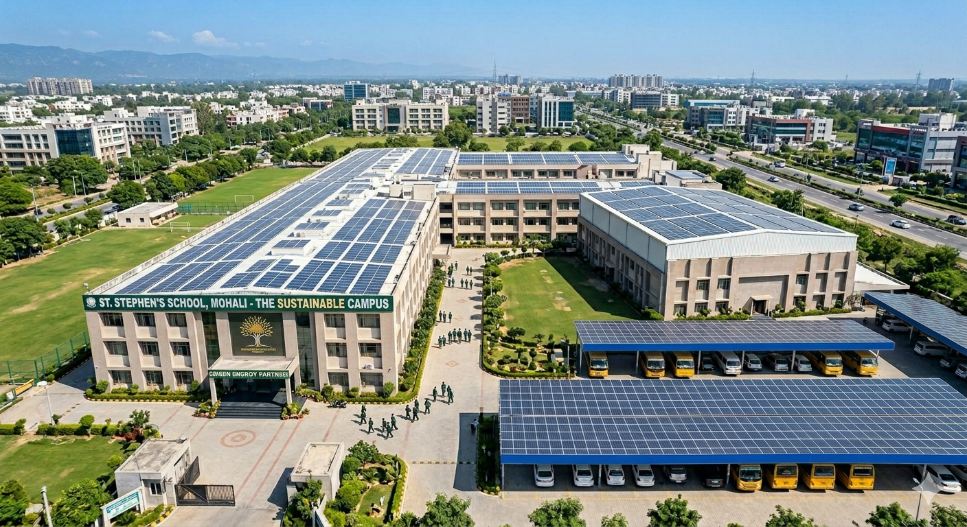 School Solar Installation
